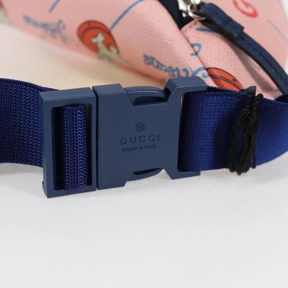 GUCCI Children GUCCIxThe Jetsons Waist bag PVC Pink Silver 502095 Auth 123063M - Picture 8 of 16